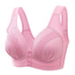 2024 Front Button Breathable Skin-Friendly Cotton Bra