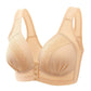 2024 Front Button Breathable Skin-Friendly Cotton Bra