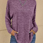 Casual long-sleeved sweater