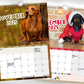 Cheeky Dachshunds - 2025 Wall Calendar