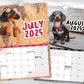 Cheeky Dachshunds - 2025 Wall Calendar