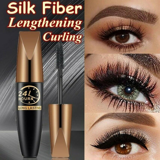 🔥BUY 1 GET 1 FREE🔥4D Waterproof Silk Fiber Thick Lengthening Mascara