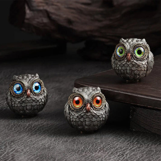 💖HOT SALE💖Realistic Lucky Owl Guardian Figurine🦉